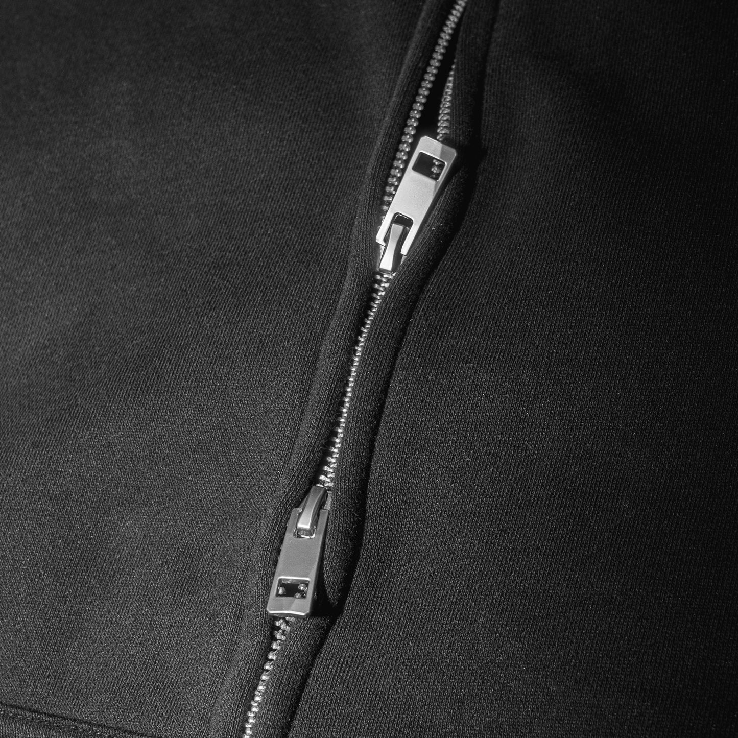Black Zip-up Hoodie