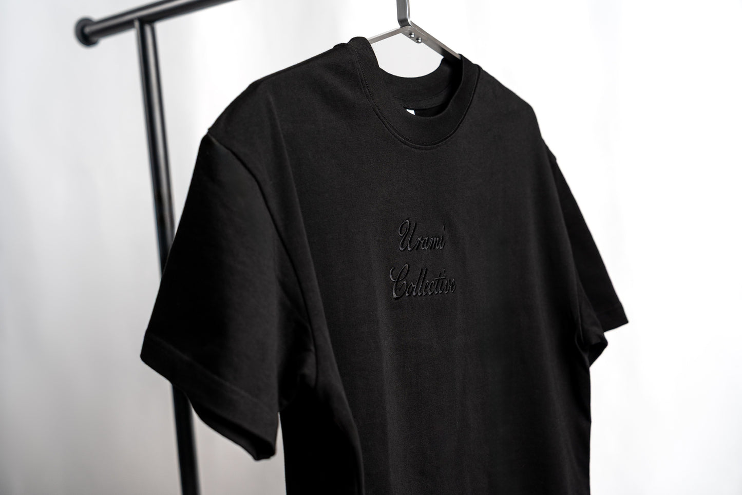 Oversized Black Cursive T-Shirt