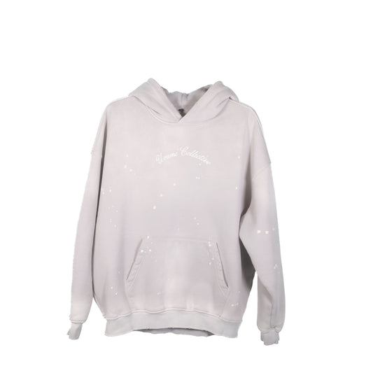 Grey Distressed Hoodie