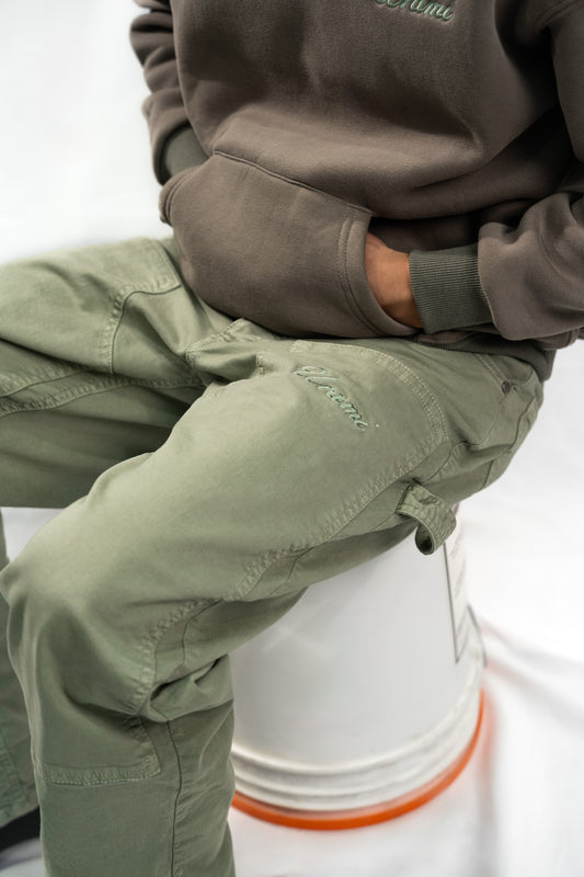 Light Green Carpenter Pants