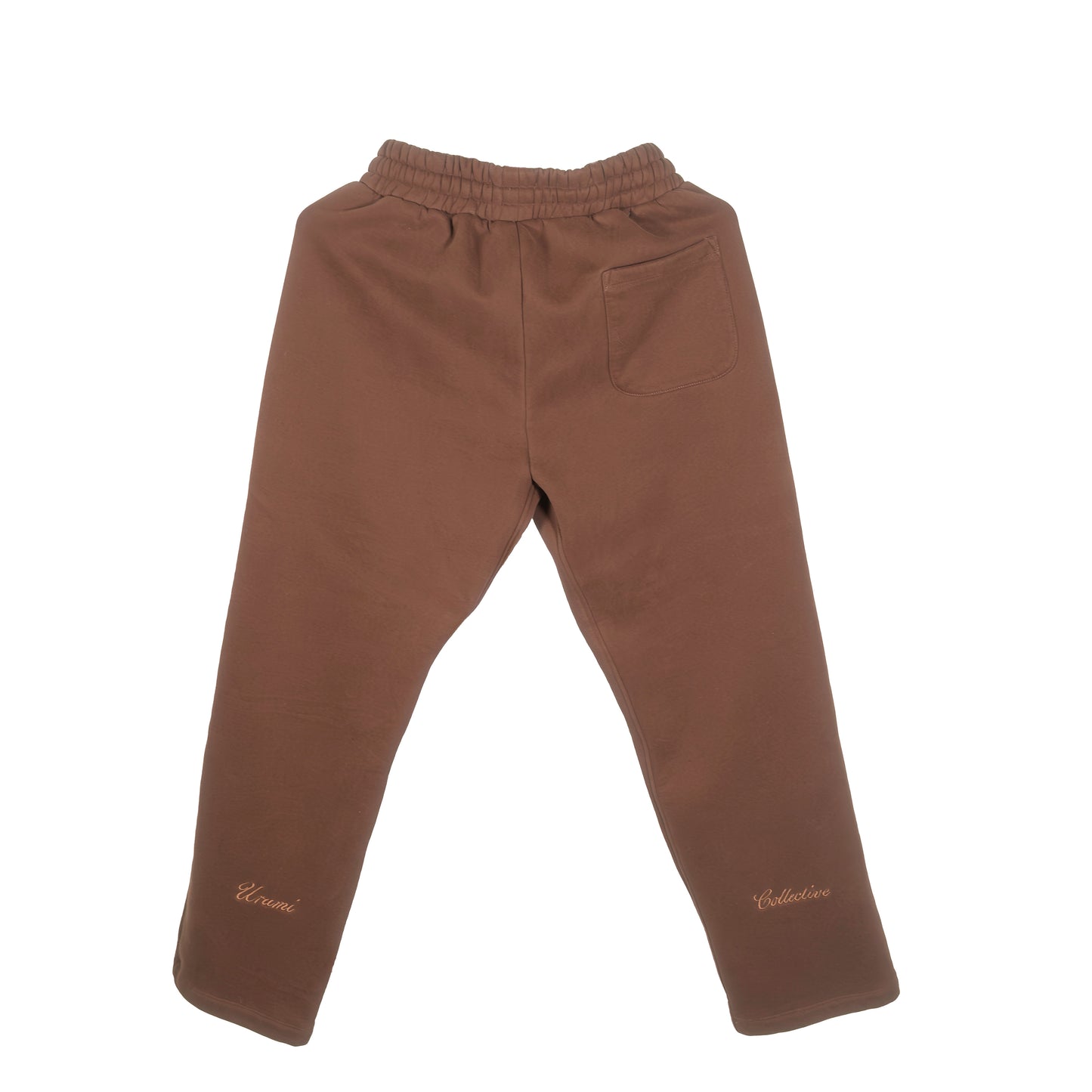 A• Brown Straight Leg Sweats